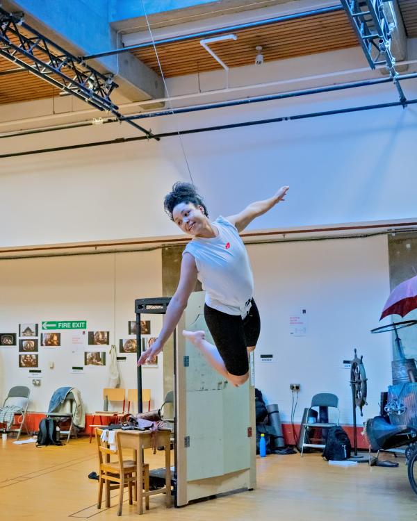 In rehearsal