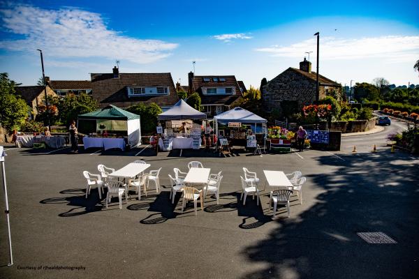 Outside at Shadwell Village Market