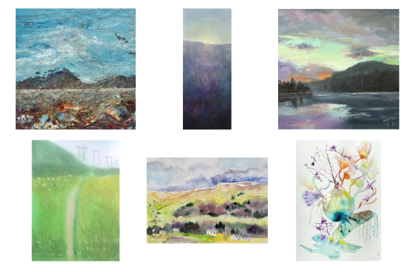 A selection of the art on display at the new summer show at Art Roundhay Park, Roundhay Park Leeds