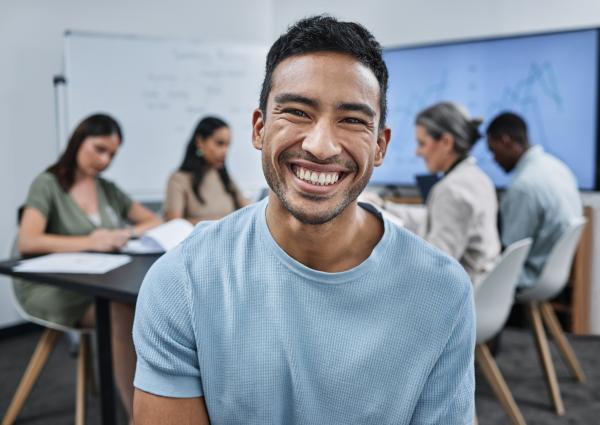 student in a class at cactus