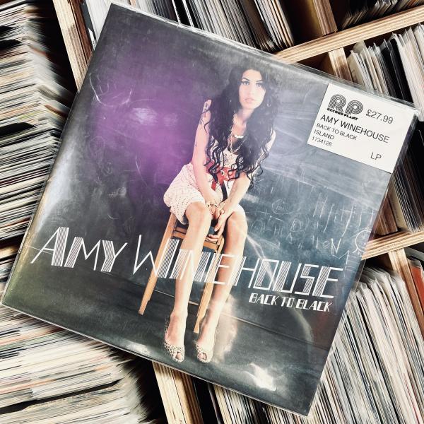 Vinyl record of Back to Black