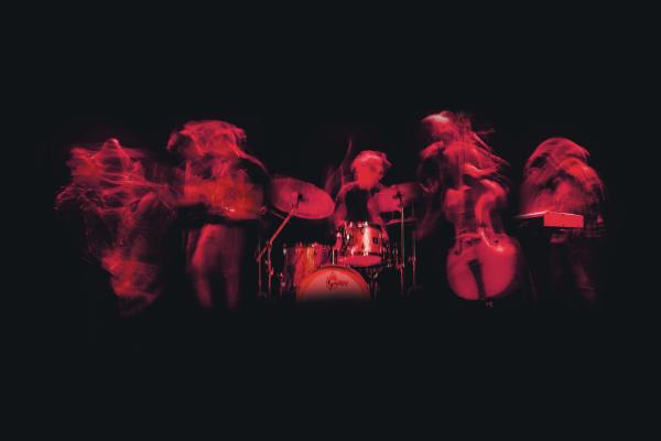 Jazz quintet Wandering Monster in action.