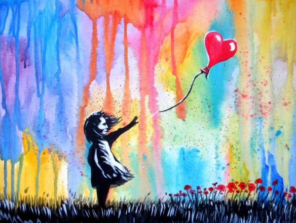 Balloon girl