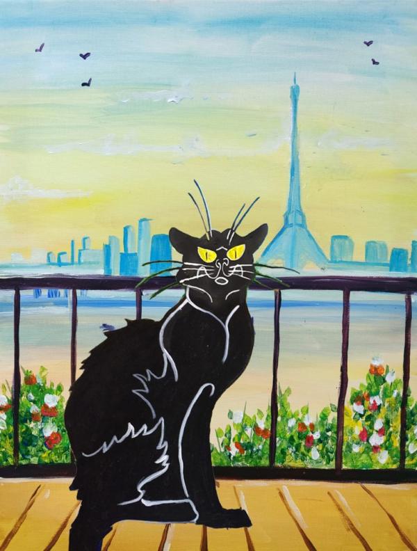 Paris cat