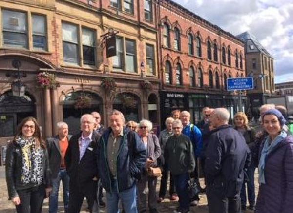 Outside the Adelphi