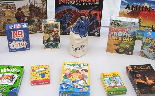Image of a selection of board games