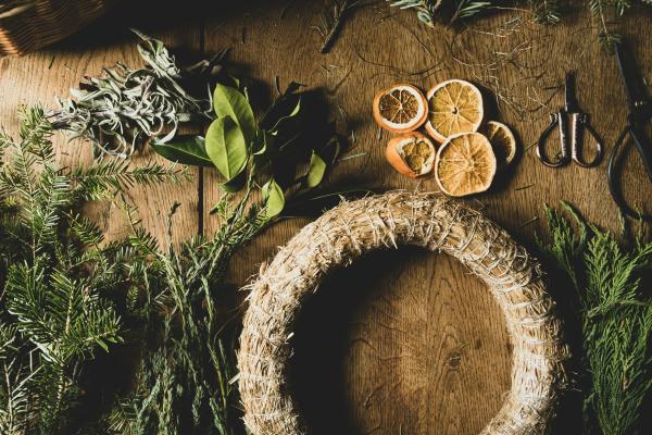 Wreath making materials