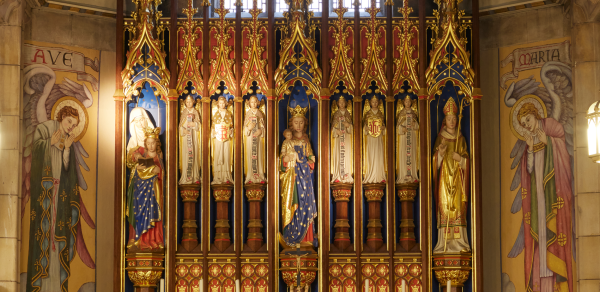 The relics of Saints Andrew, Columba and Margaret of Scotland will be visiting Leeds Cathedral from Monday 10th March until Sunday 16th March 2025. It will be possible to visit the relics, which will be housed in the North Transept, outside the times of the advertised services and during the usual opening hours of the Cathedral. The event is organised by the Knights of Saint Columba.