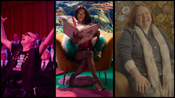 Film stills from Striking with Pride
