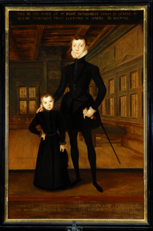 Portrait of Lord Darnley and his brother