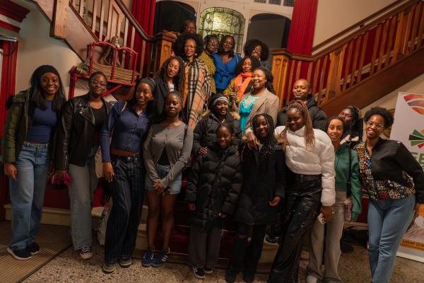 A group of people at the Hyde Park Picture House