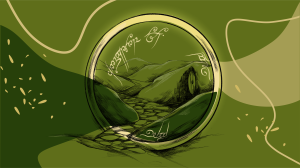 a green image of a shire