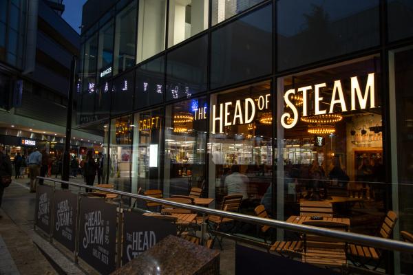 A Public Photograph of Head of Steam, Park Row, Leeds