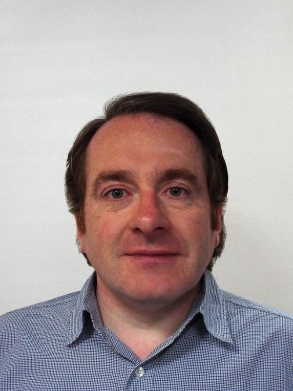 A colour photo of Professor Cotterill