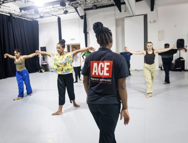 ACE workshop teaching students