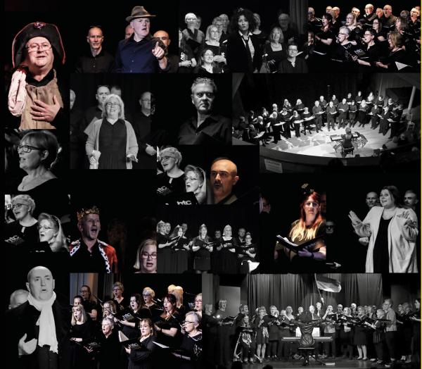 montage of HTC performers