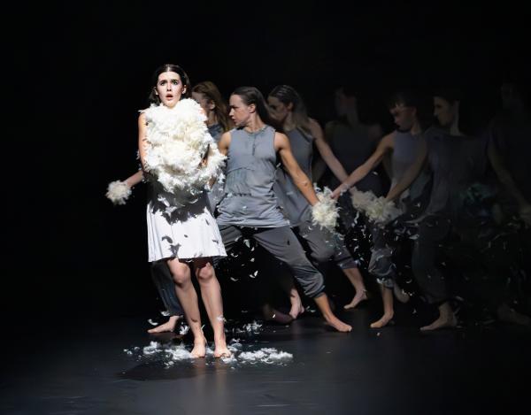 Dancers on stage