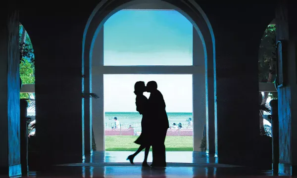 A still from the film "Punch-Drunk Love"