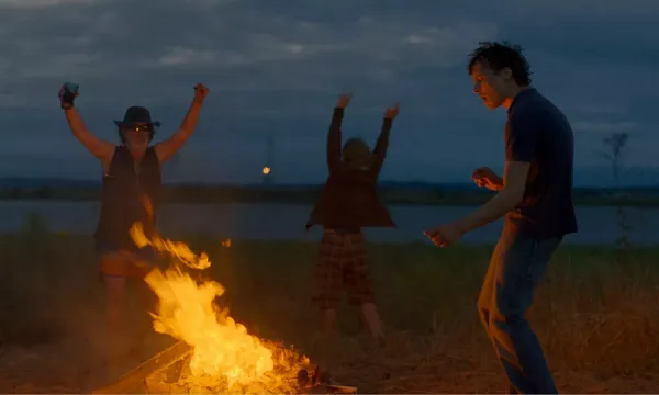 A still from the film "Urchin"