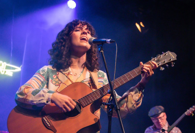 Hattie Whitehead vocalist and guitarist 
