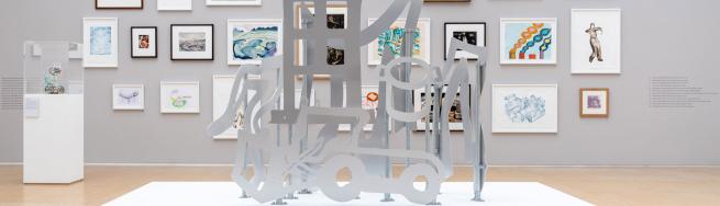 An art exhibition