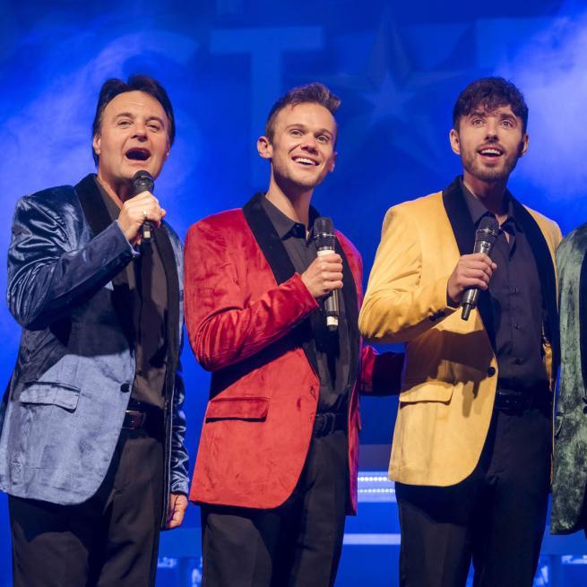 Dreamcoat stars in colourful coats.