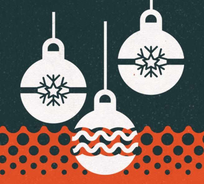 Christmas baubles, done the Quantum Sauce way.