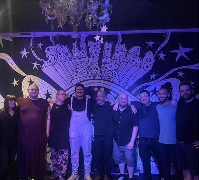 The cast of Run Riot Comedy