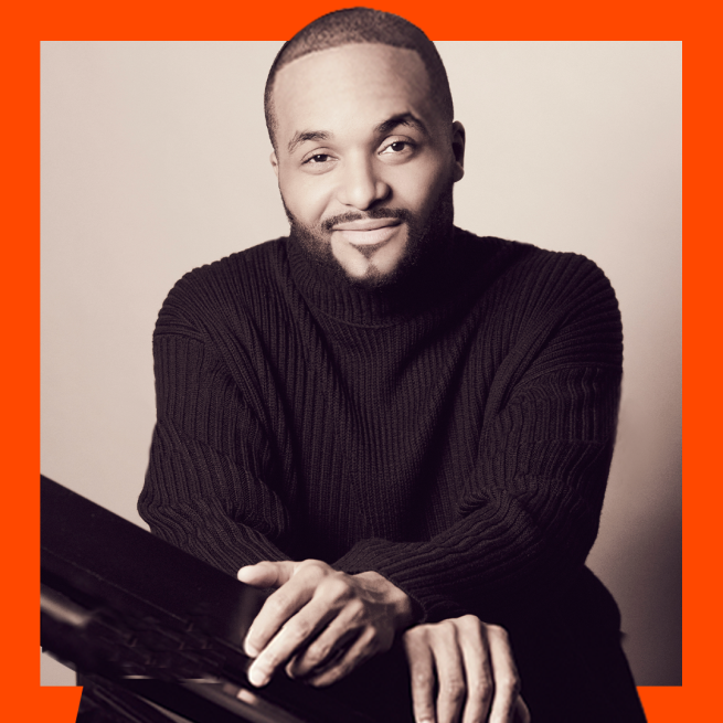 Playing solo or leading an orchestra, Fortner engages harmony and rhythmic ideas through curiosity and clarity.