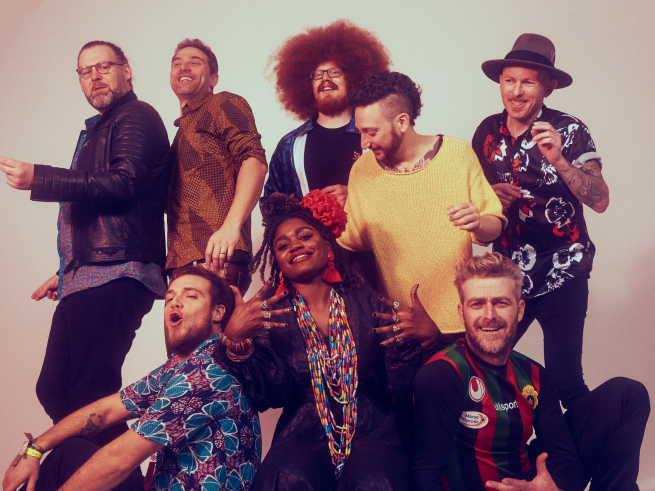 A night of afrofusion at Brudenell Social Club Leeds on Saturday 9th March with London Afrobeat Collective launching their new album "EWsengo" plus support from Leeds based afrofunk band Kontiki