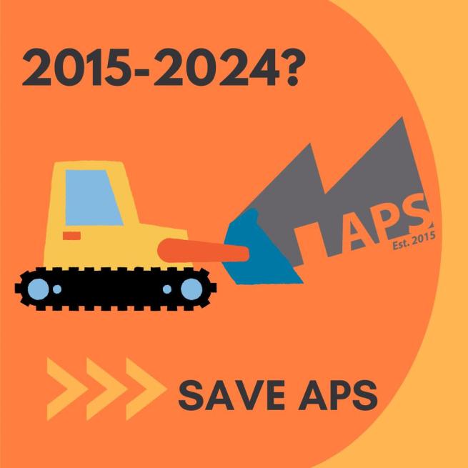 a graphic image for Save APS
