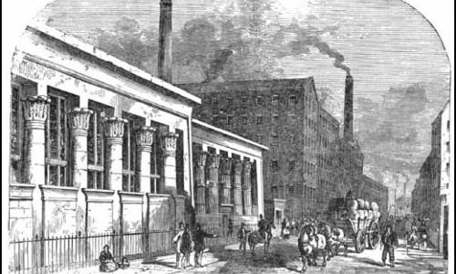 A sketch of Holbeck suring the industrial revolution