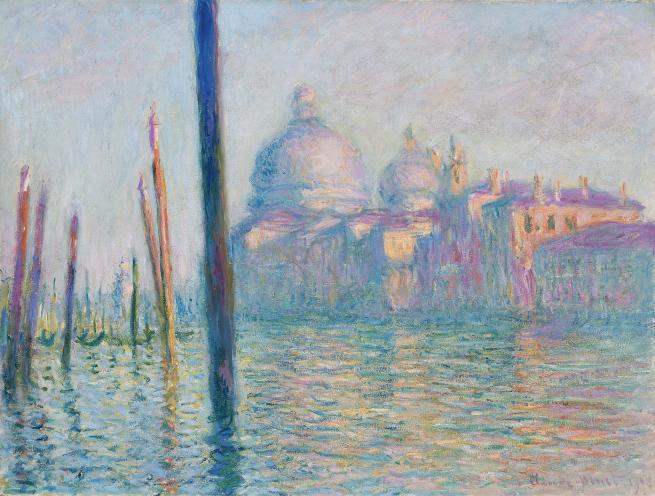 Monets grand canal painting 
