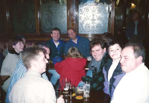 people at a pub