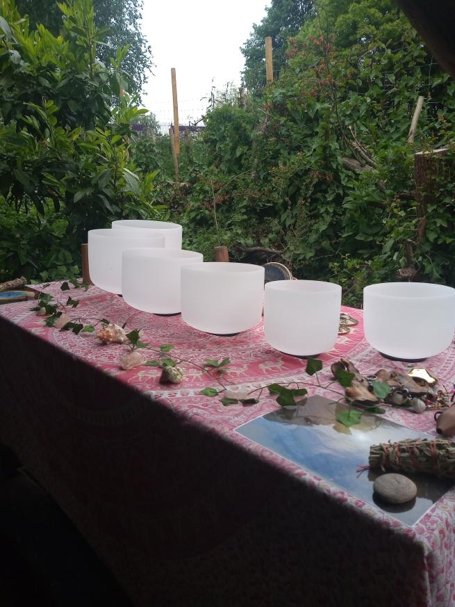 Crystal Bowls - A perfect way to unwind and relax.