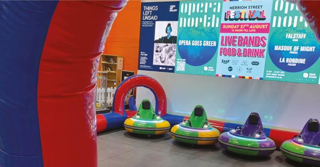 picture of bumper cars