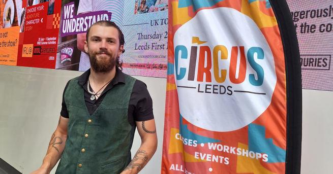 Circus School at Leeds Kirkgate Market