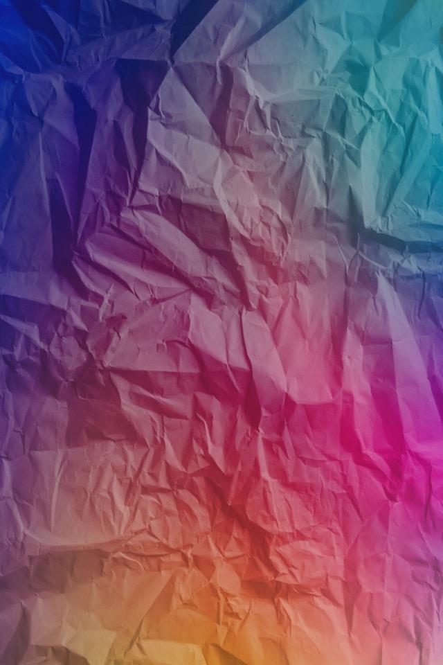 close up image of textured and creased tissue paper, the crafting kind. May not be representative of paper made in workshop