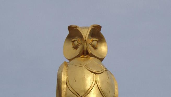 As a symbol of the city of Leeds, the golden owl reminds us to remain watchful and respond wisely during unrest in our communities.