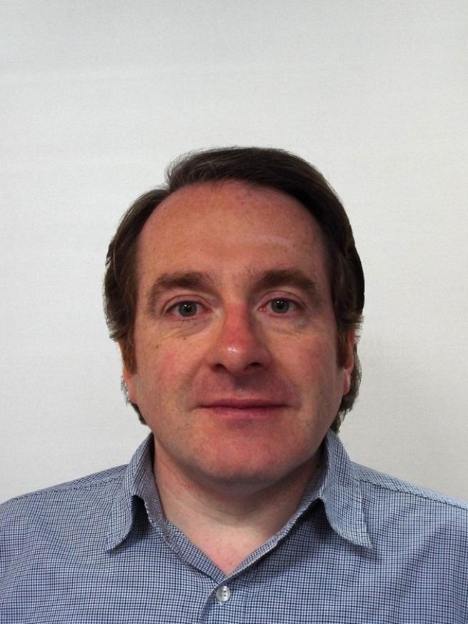 A colour photo of Professor Cotterill 