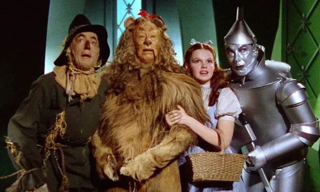 A still from the film "The Wizard of Oz"