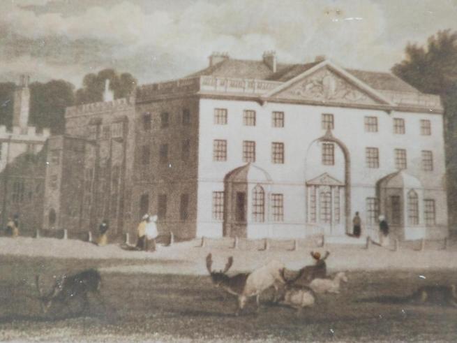 Old Painting of building