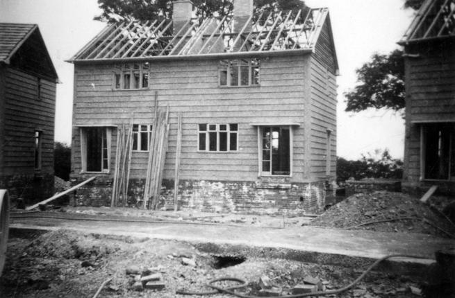 A pair of two-bed Airey houses on the Oulton NCB estate