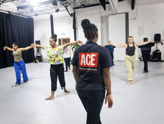 ACE workshop teaching students