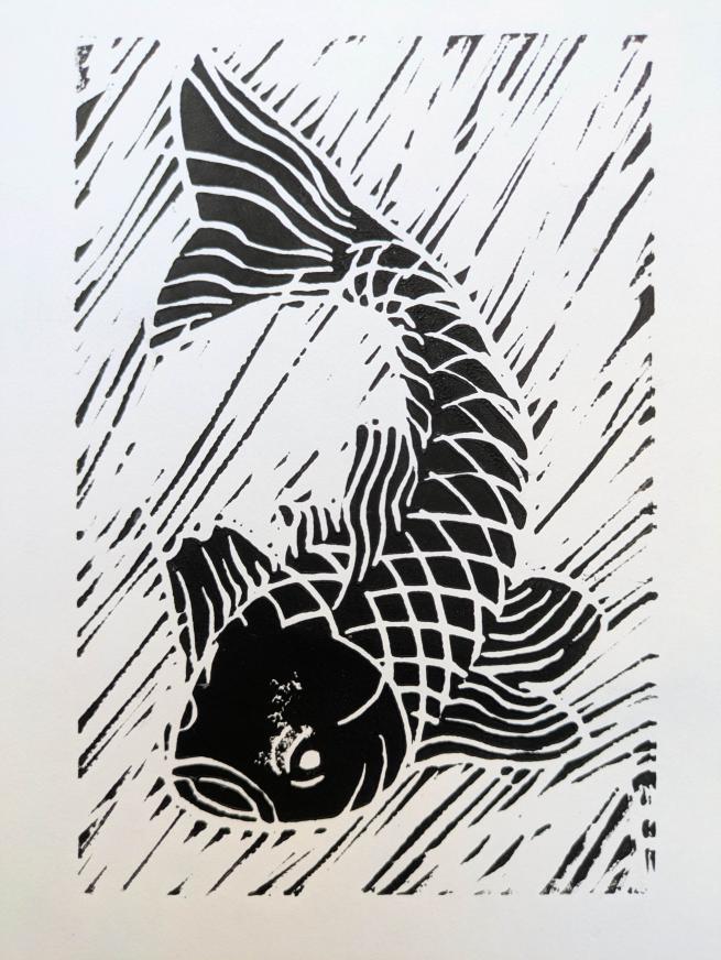 drawing and printmaking work