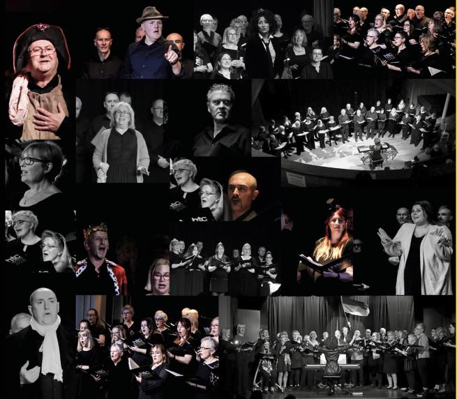 montage of HTC performers