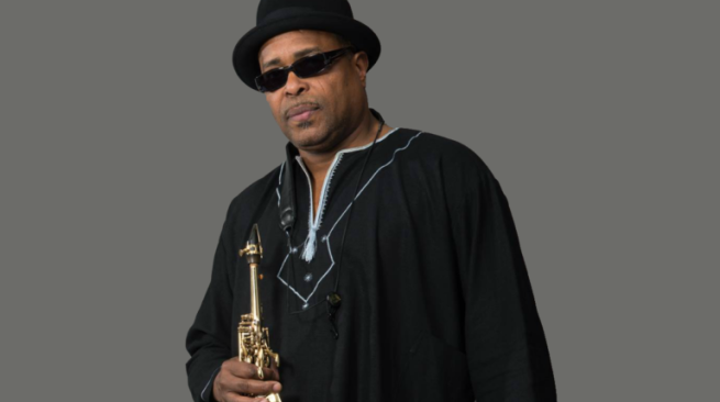 Jean Toussaint with saxophone 