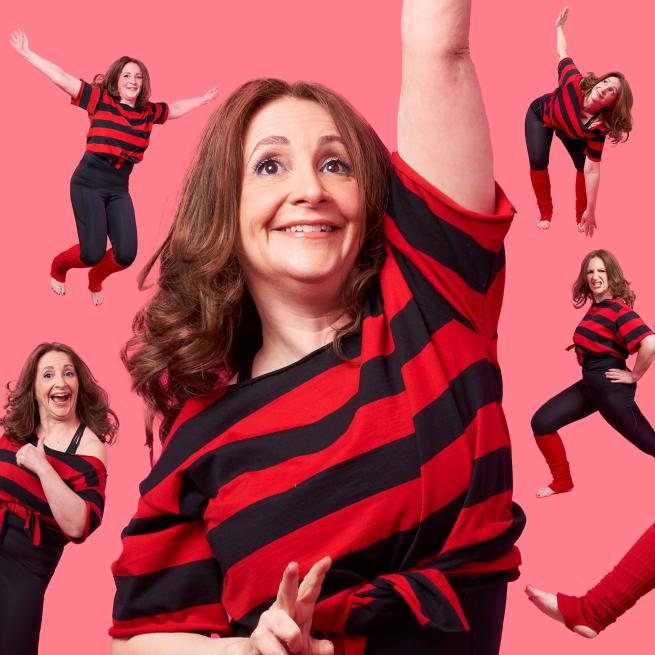 Lucy Porter in various poses 