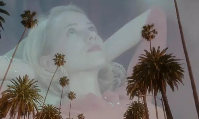 A still from the film "Mulholland Drive"