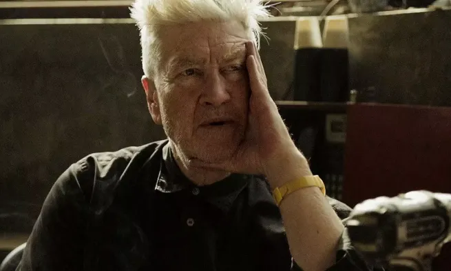 A still from the film "David Lynch: The Art Life